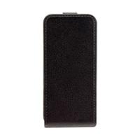 XQISIT Flipcover black (iPhone 5)