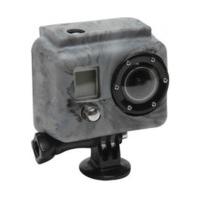 xsories silicone cover for gopro hd camo grey