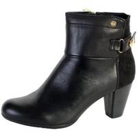xti shoess combinado mod 28551 black womens low ankle boots in black