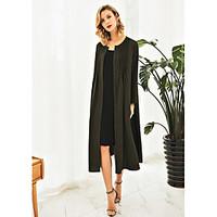 xuan yan womens going out casualdaily cute loose dresssolid round neck ...