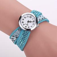 Xu Ladies\' Fashion Serpentine Diamonds Bracelet Quartz Watch Cool Watches Unique Watches