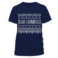 XXL Adult\'s Bah Humbug Christmas T-shirt