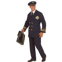 xxl navy blue mens pilot costume