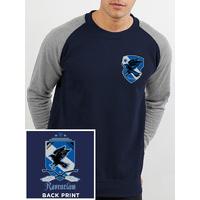 XXL Blue Harry Potter Ravenclaw Baseball Sweatshirt