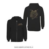 xxl black mens black sabbath tour 78 hooded top