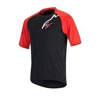 XXL Black & Red Alpinstars Trailstar 2017 Cycling Jersey