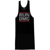 XXL Black Ladies Run Dmc Logo Vintage T Shirt Dress