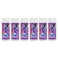 Xylitol Spry Berryblast 45 Mints (Pack of 6, Total 270 Mints)