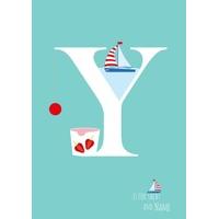 Y | Alphabet Card |OM1054