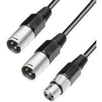 Y-Cables XLR female/2 x XLR male
