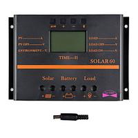 y solar 60a lcd solar charge controller pwm charger solar panel solar6 ...