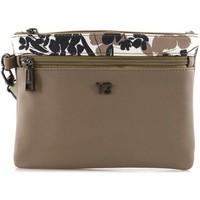 y not s 042 pochette accessories taupe womens pouch in grey