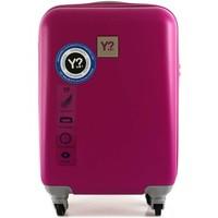y not h5001 trolley 4 wheels luggage violet mens hard suitcase in purp ...