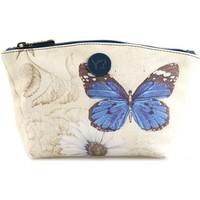 y not r008 pochette accessories blue womens pouch in blue