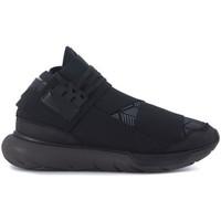 Y-3 Qasa High black sneaker with geometric details men\'s Trainers in black