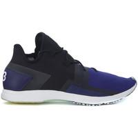 Y-3 Arc RC black and blue leather and mesh sneaker men\'s Shoes (Trainers) in blue