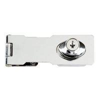 Y116/115 Locking Hasp Chrome Plated 116mm