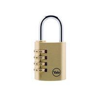 y150 40mm brass combination padlock