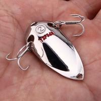 YAPADA Spoon 001 10g 15g 20g 25g Zinc Alloy Hard Fishing Lure Holographic Cicada Shape Spoon Sequin Bait with Treble Hooks 6 Colors