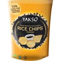 Yakso Organic Rice Chips Teriyaki 70g
