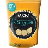 Yakso Organic Rice Chips Salted 70g