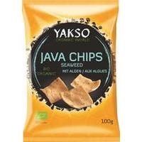 Yakso Organic Java Chips Seaweed 100g