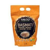 Yakso Organic Basmati Rice Brown 1000g