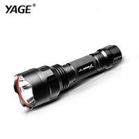 YAGE YG-311C XP-E 500-1500LM Aluminum Self Defense Cycling CREE LED Flashlight Torch Light for 18650 Rechargeable Battery Lamp 1 Pcs