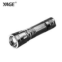 YAGE Zoomable Flashlight Telescopic Led Flashlight Mini Led Torch Light lanterna lampe torche linterna led for 18650 YG-318C 1Pcs