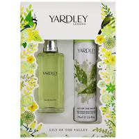 Yardley Lily of the Valley Eau de Toilette Spray 50ml and Body Spray 75ml
