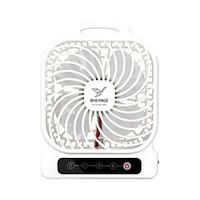 YAGE 5318 Mini USB Hand Fan Cooling Portable Fan Led Light Air Conditioner Cooler Adjustable Speed Heat Fans 200mm 18650 Battery in 1 Pcs