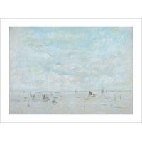 Yachts 1920 By L.S Lowry