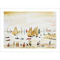Yachts 1959 By L.S Lowry