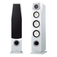 yamaha soavo ns f901 gloss white floorstanding speakers pair