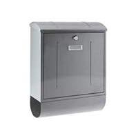 Yale Montana Steel Postbox (stainless Steel)