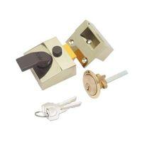 yale 40mm brass effect night latch p 85 blx pb 40