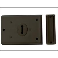 Yale Locks P402 Rimlock Grey Finish 62 x 76mm