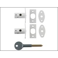 Yale Locks 8001 Security Bolts White Finish Pack of 2 Visi