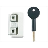 yale locks 8k101 window latch white finish visi