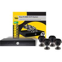 Yale Yale SCH-804A Easy Fit 960H CCTV System - 4 Cameras
