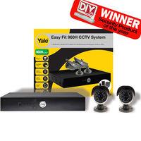 Yale Yale SCH-802A Easy Fit 960H CCTV System - 2 Cameras