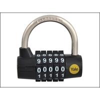 Yale Locks Y160 48mm Steel 5 Dial Combination Padlock