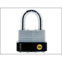 Yale Locks Y125 50mmLaminated Steel Padlock