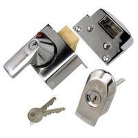 Yale 40mm Chrome Effect Night Latch P-BS2-CH-CH-40