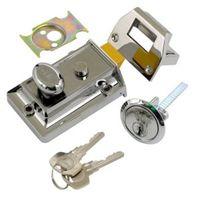 yale 60mm chrome effect night latch p 77 ch ch 60