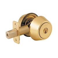 Yale Security Deadbolt Polished Brass