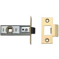 Yale Tubular Mortice Latch 2.5 inch Pack of 3 Chrome