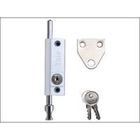 yale door push bolt brass