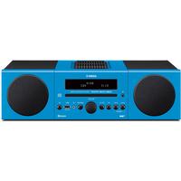 yamaha mcr b043d desktop micro hi fi system in light blue