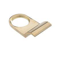 yale brass effect cylinder latch pull pack of 1